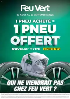 Feu Vert - Prévisualisation de Feu Vert catalogue valide à partir de 27.08.2025
