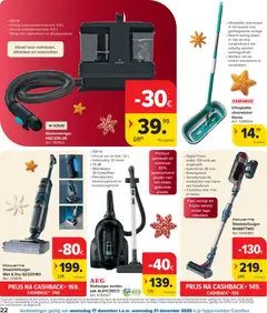Carrefour folder Hypermarkten - Voorbeeld van een folder van Carrefour, geldig van 17.12.2025 | Pagina: 22 | Producten: Zak, Stofzuiger, Boost, Kan