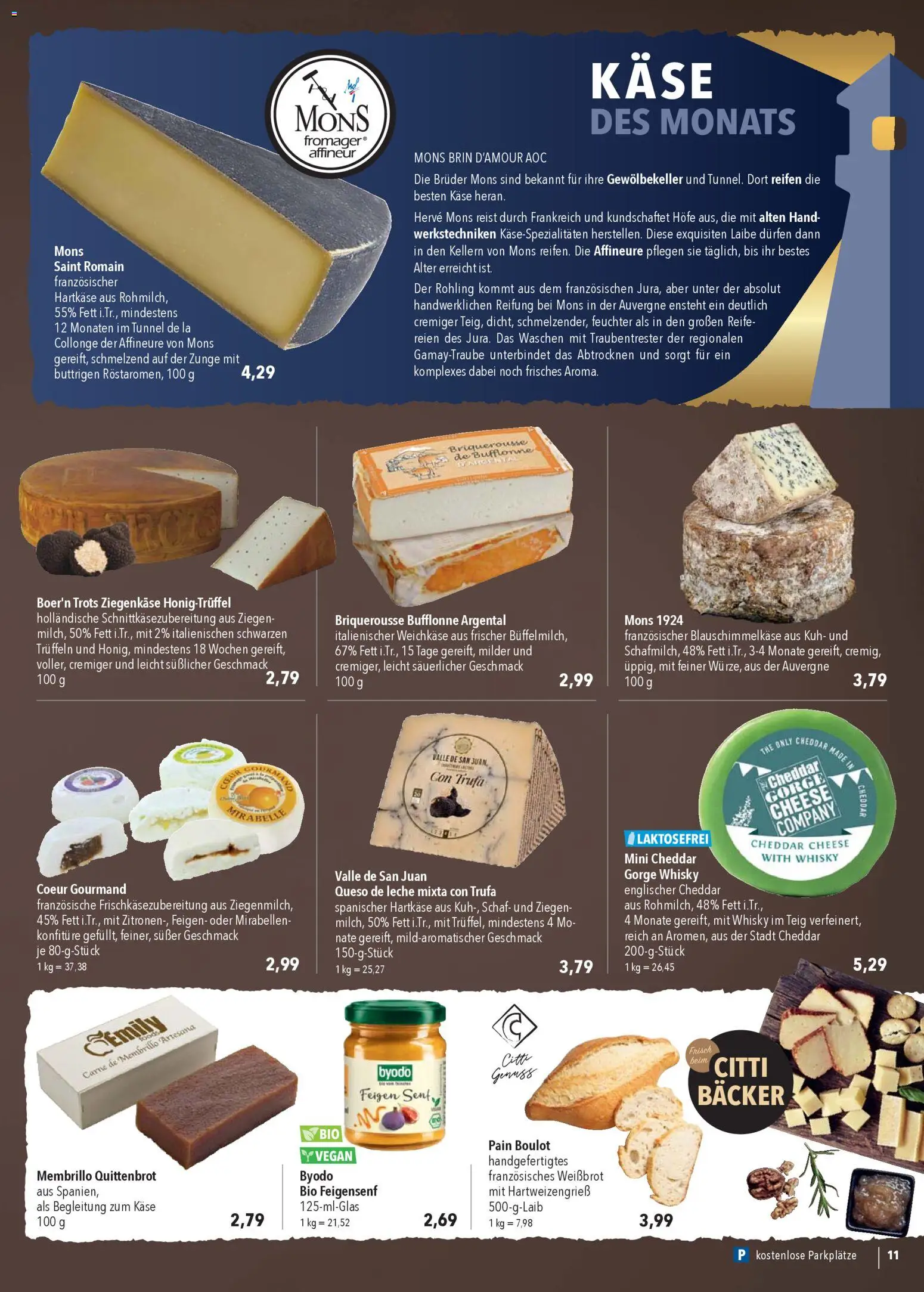 CITTI Markt - Black Friday – gültig ab 26.11.2025 | Seite: 13 | Produkte: Whisky, Käse, Ziegenkäse