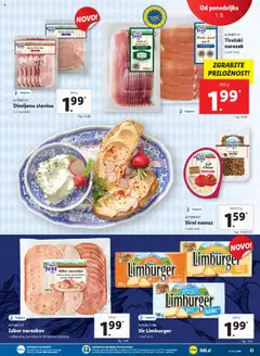 Lidl katalog │ velja od 28.08.2025 | Stran: 49 | Izdelki: Sirni namaz, Narezek, Namaz, Sir