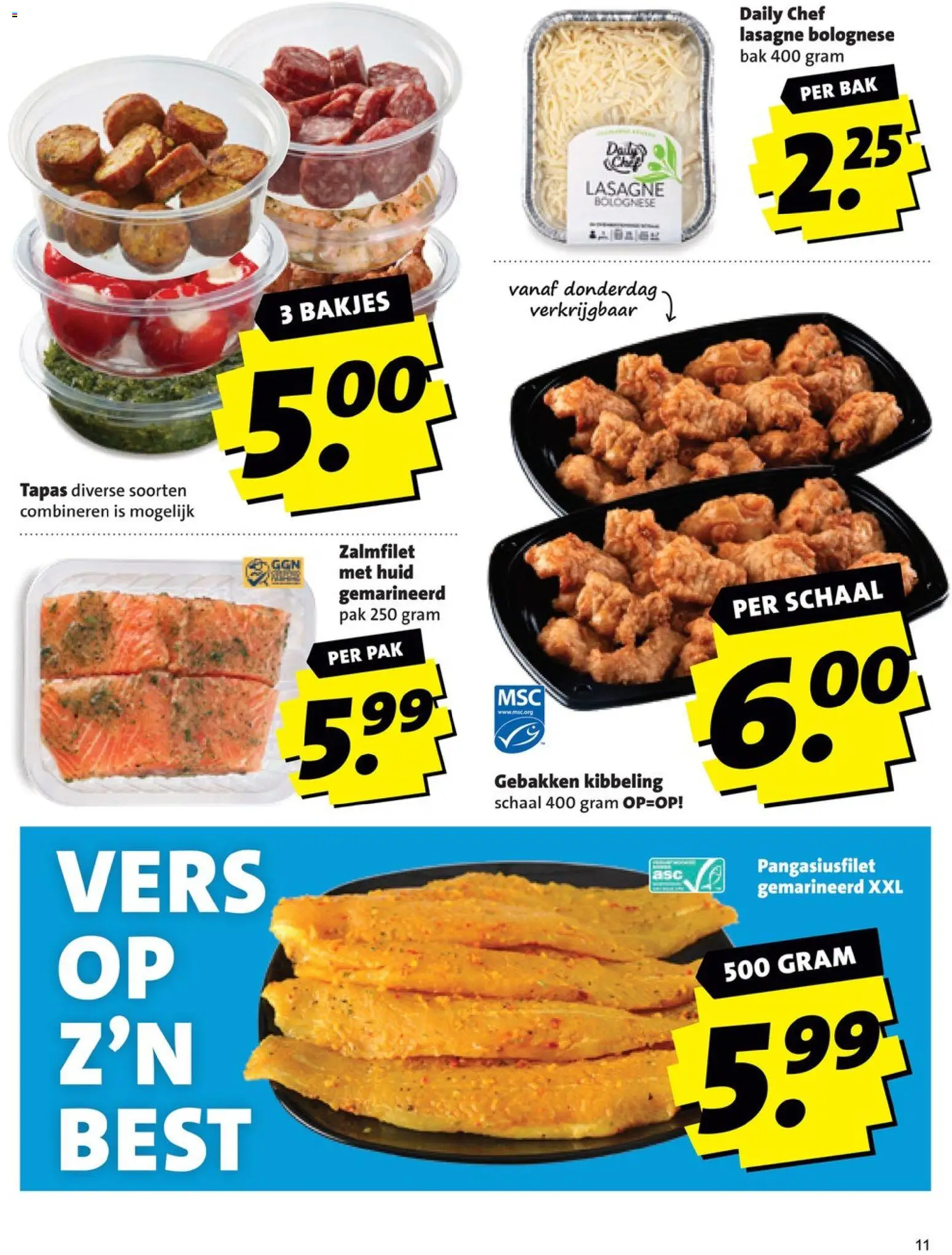 {H1} | Pagina: 11 | Producten: Schaal, Lasagne