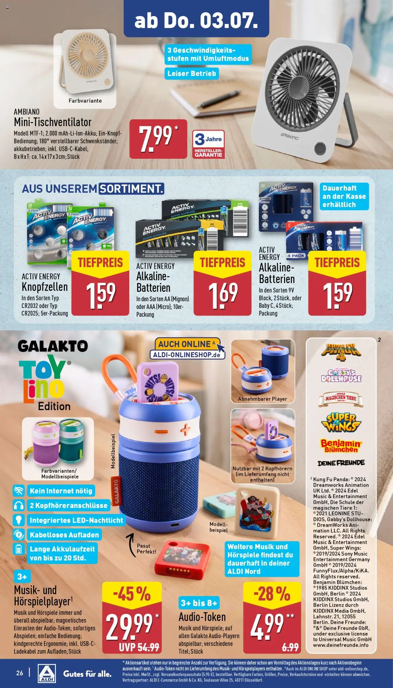 Aldi Prospekt 	 - gültig ab dem 30.06.2025 | Seite: 30 | Produkte: McCain, Alpro, Zucker, Saft