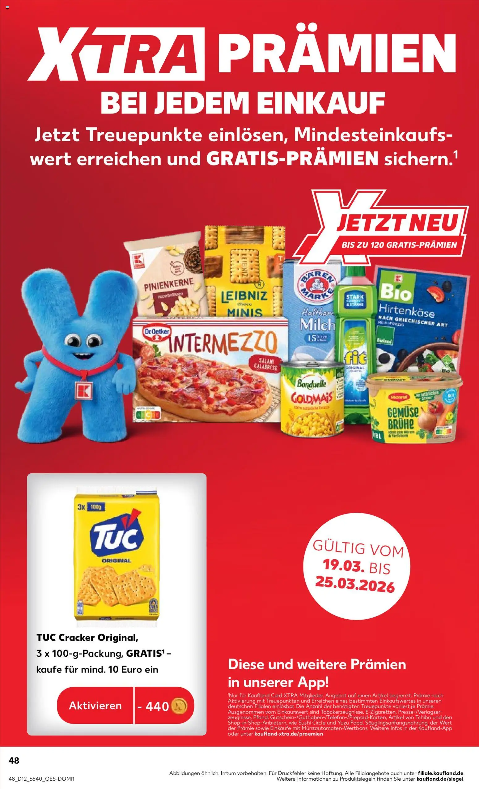 Kaufland Prospekt Speyer	 – gültig ab 19.03.2026 | Seite: 48 | Produkte: Maggi, Feta, Haltbare milch, Gemüse