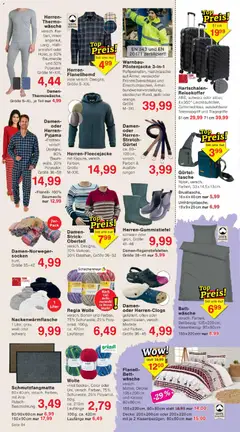 Wiglo Wunderland Prospekt ab 16.02.2026 gültig | Seite: 4 | Produkte: Tasche, Bett, Decke, Schmutzfangmatte