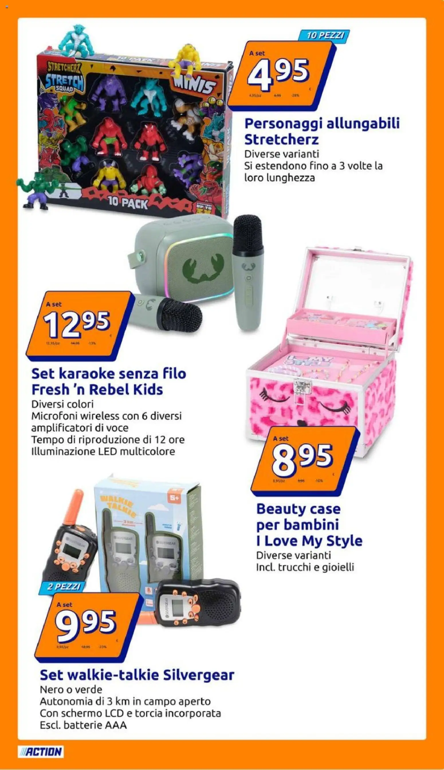 Volantino Action del 10.12.2025 | Pagina: 13 | Prodotti: Schermo, Torcia, Batterie