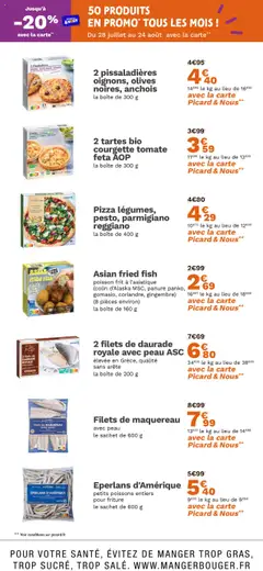  | Page: 3 | Produits: Courgette, Coriandre, Pizza, Poisson