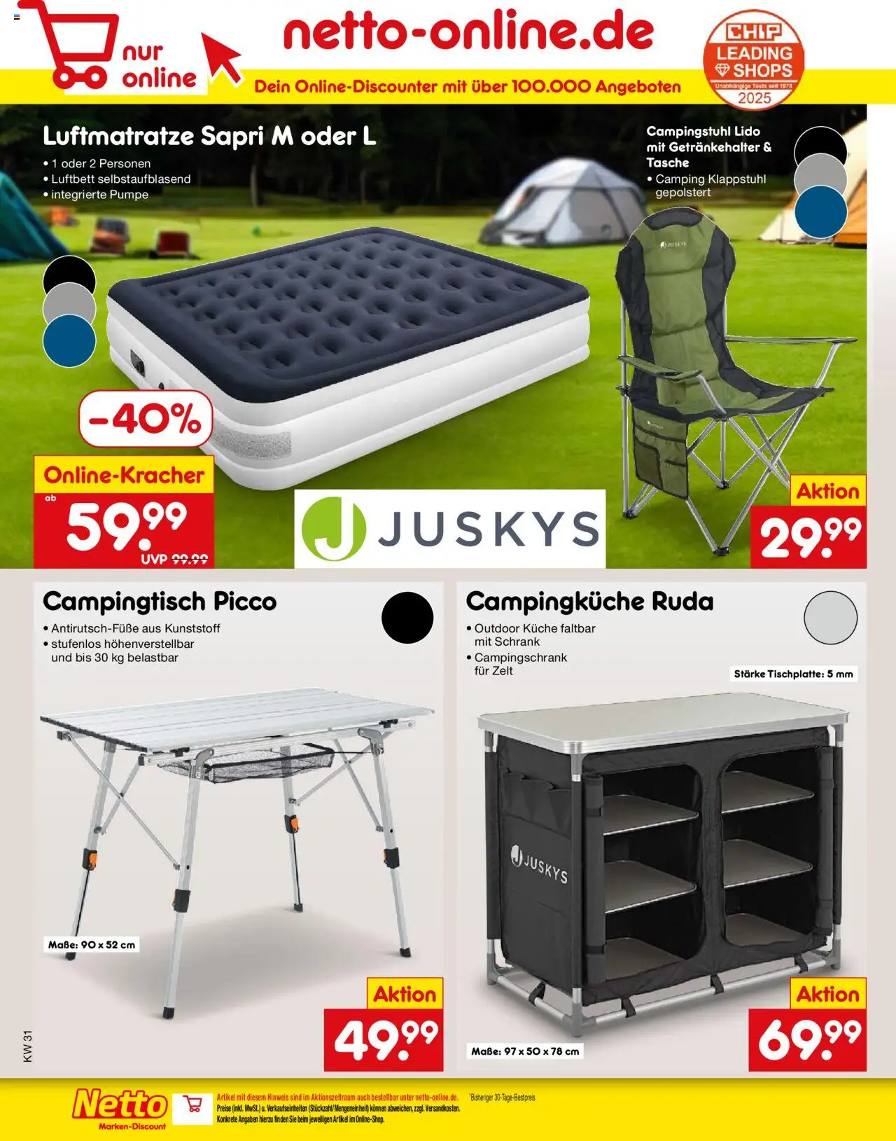 Netto Marken-Discount Prospekt 	 - gültig ab dem 28.07.2025 | Seite: 48 | Produkte: Tasche, Schrank, Küche