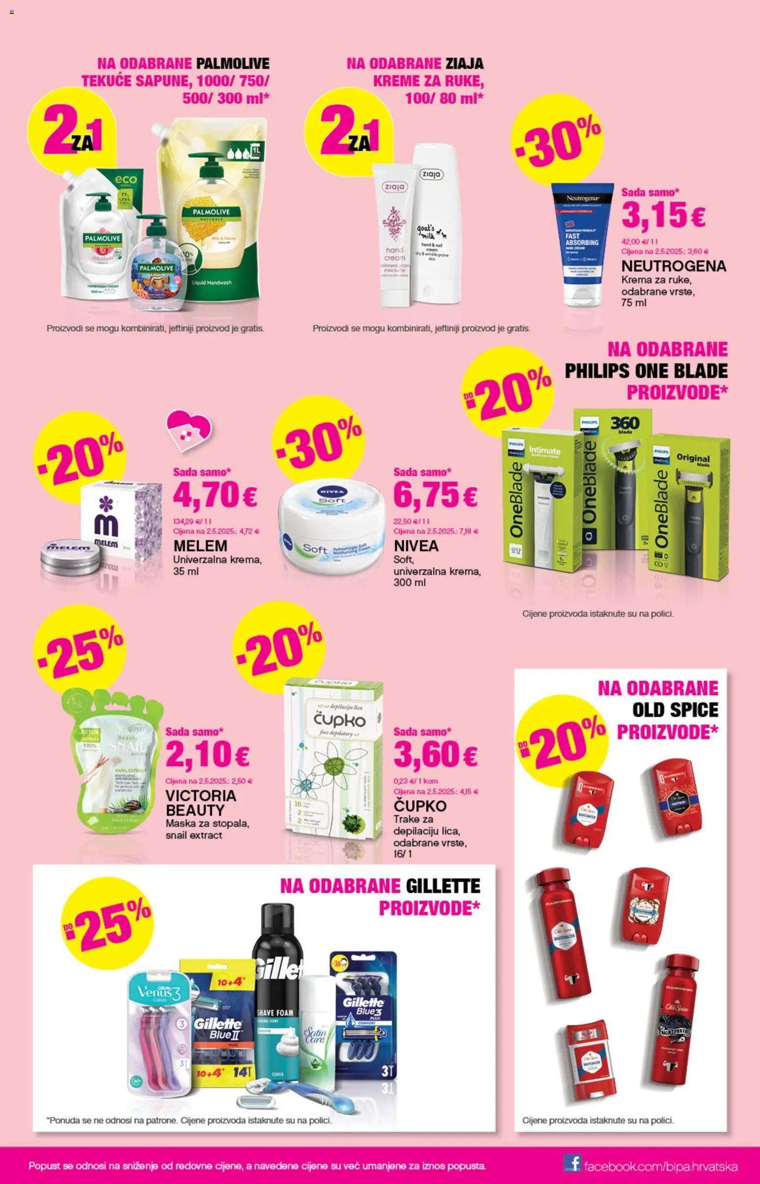 Bipa katalog | vrijedi od 19.02.2026 | Stranica: 3 | Proizvodi: Maska, Trake za depilaciju, Melem, Old Spice