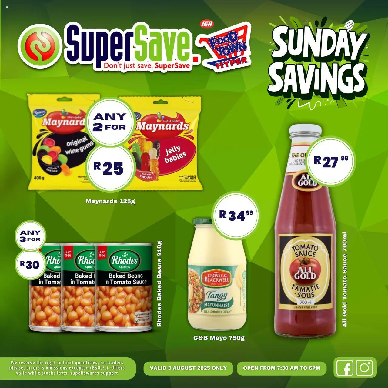 Super Save Sunday Deals │ valid from 03.08.2025 | Page: 18