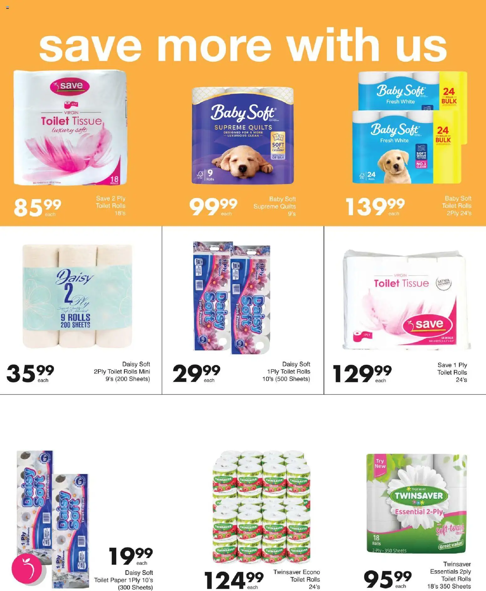 New Save catalogue – valid from 13.11.2025 | Page: 77 | Products: Toilet, Paper, Toilet paper