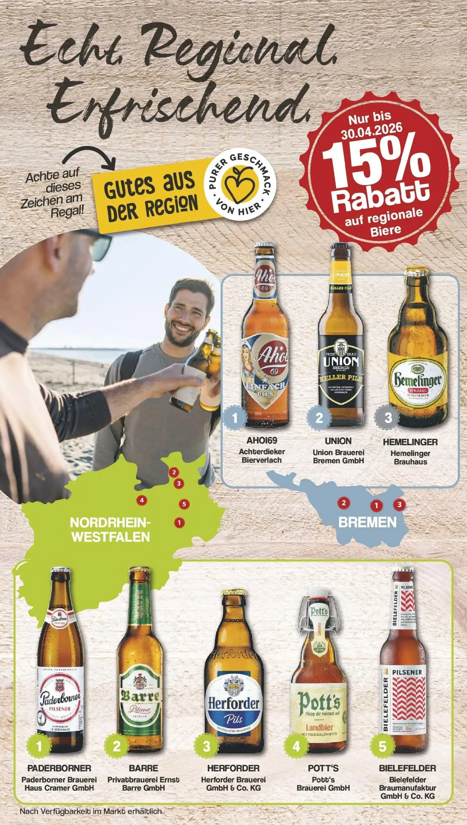 Famila Nordwest Wochenangebote – gültig ab 27.04.2026 | Seite: 46 | Produkte: Regal, Pils