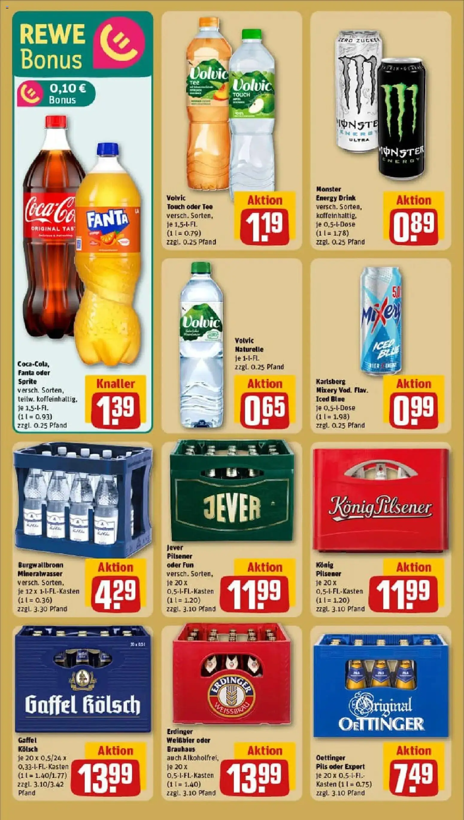 Rewe prospekt Wegberg	 – gültig ab 11.01.2026 | Seite: 20 | Produkte: Energy, Weißbier, Mineralwasser, Mixery