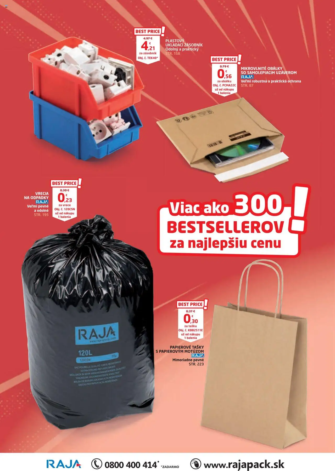 Raja leták │ platný od 03.03.2025 | Strana: 365 | Produkty: Úložné boxy, Víno, Toaletný papier