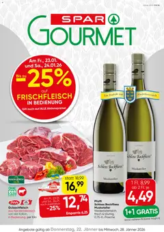 SPAR Gourmet Flugblatt ab 22.01.2026 gültig