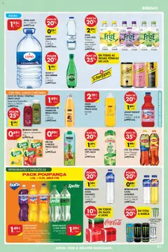 REFRIGERANTE C/GÁS FANTA, Laranja/Laranja Zero/Uva Zero/Ananás Zero/Maracujá Zero/Guaraná Zero 1.5L + 0.5L GRÁTIS │ válido de 11.09.2025 | Página: 21 | Produtos: Agua, Refrigerante, Sumo, Açúcar