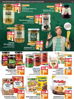 COOP Jednota leták platný od 09.04.2026 | Strana: 19 | Produkty: Protein, Cereálie, Nesquik, Nutella