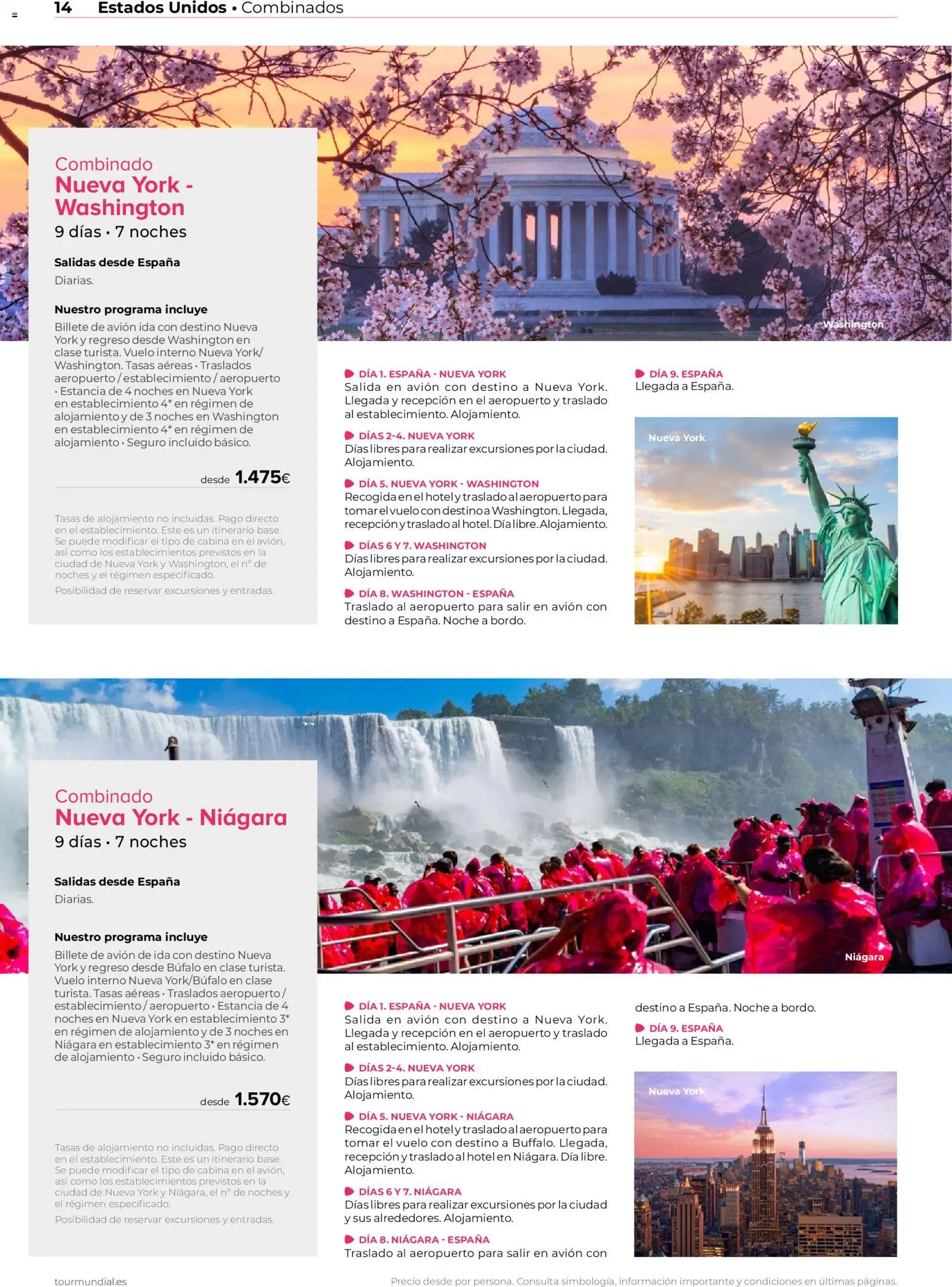 Viajes El Corte Inglés Norteamérica y Caribe │ válido desde el 01.01.2026 | Página: 14