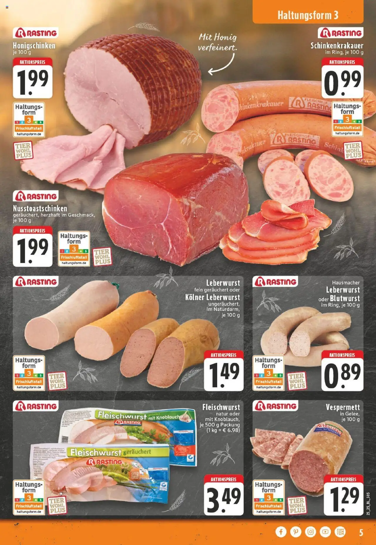 Edeka prospekt Ostbevern	 - gültig ab dem 15.06.2025 | Seite: 5 | Produkte: Knoblauch