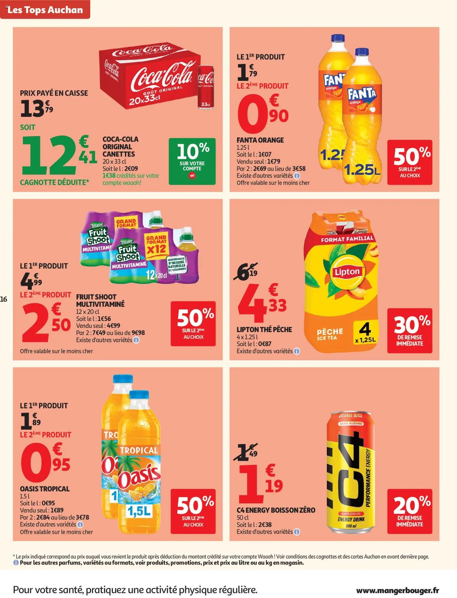 {H1} | Pagina: 16 | Producten: Coca Cola, Fanta, Fruit