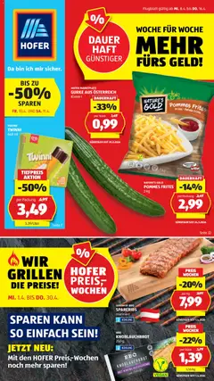 Hofer Flugblatt ab 08.04.2026 gültig