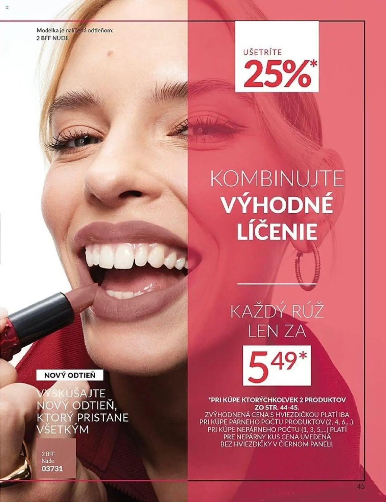Nové Avon akcie – leták je platný od 01.10.2025 | Strana: 45