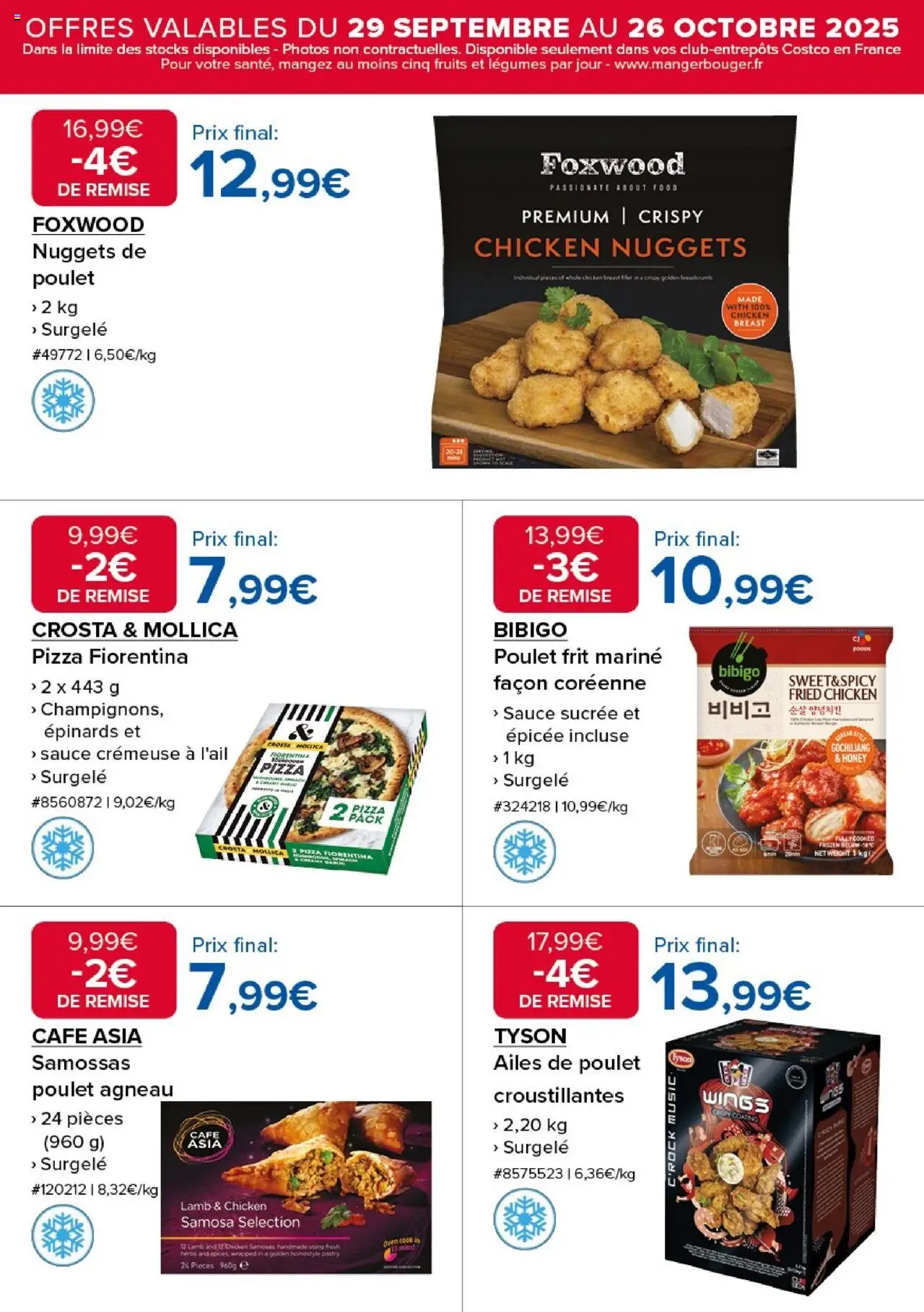 {H1} | Page: 16 | Produits: Agneau, Café, Pizza