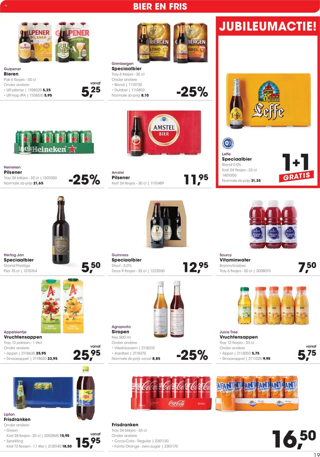 {H1} | Pagina: 19 | Producten: Sap, Fles, Fanta, Festék