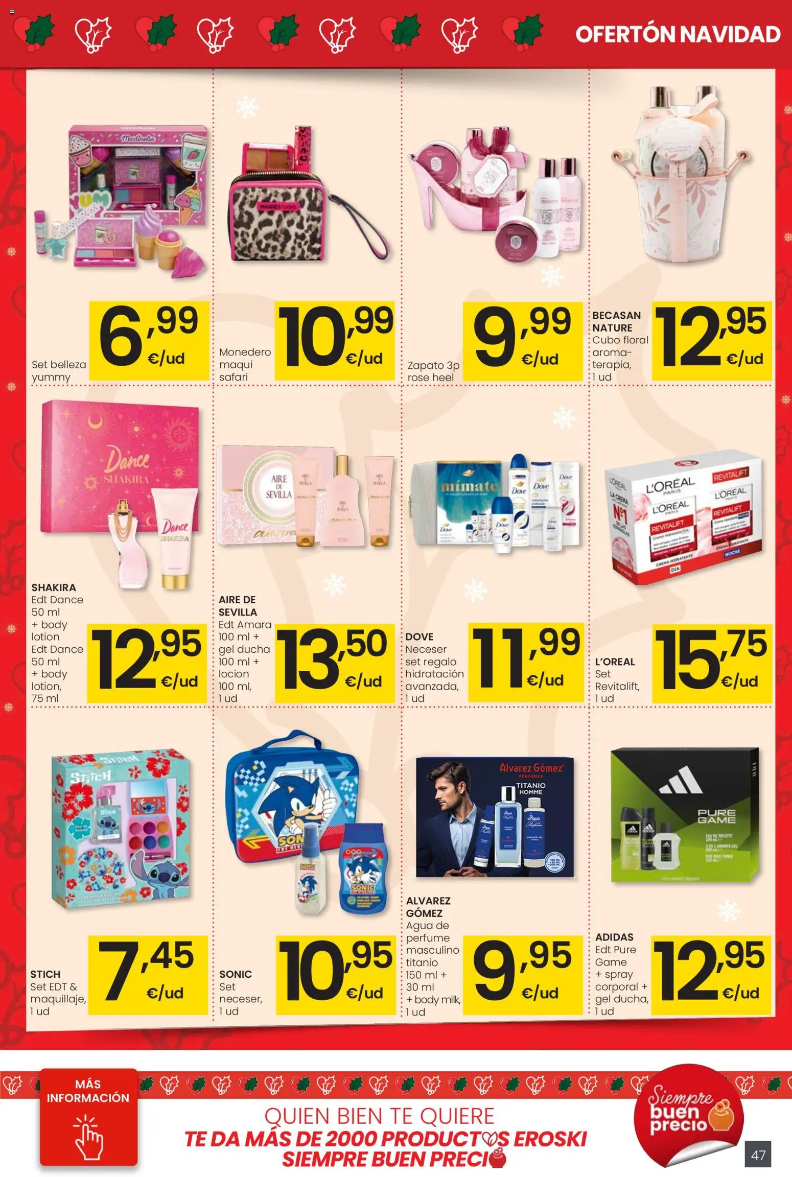 Eroski - Center │ válido desde el 18.12.2025 | Página: 47 | Productos: Té, Crema hidratante, Body, Ducha