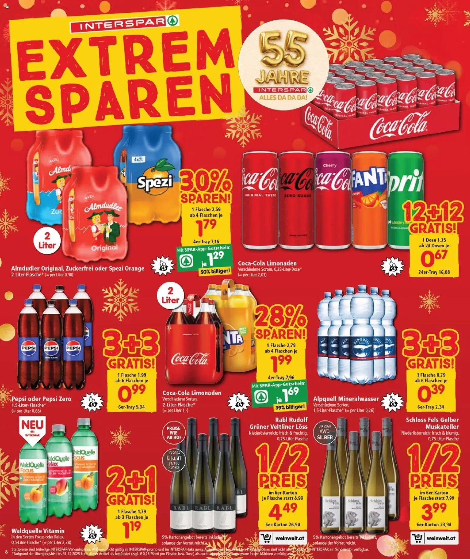 Interspar Flugblatt - Burgenland gültig ab 20.11.2025 | Seite: 8