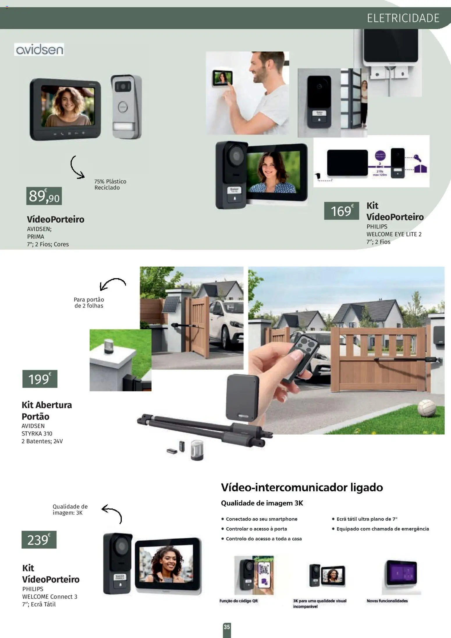 E.Leclerc folheto Jardim Lordelo │ válido de 23.03.2026 | Página: 35 | Produtos: Smartphone, Porta, Portão