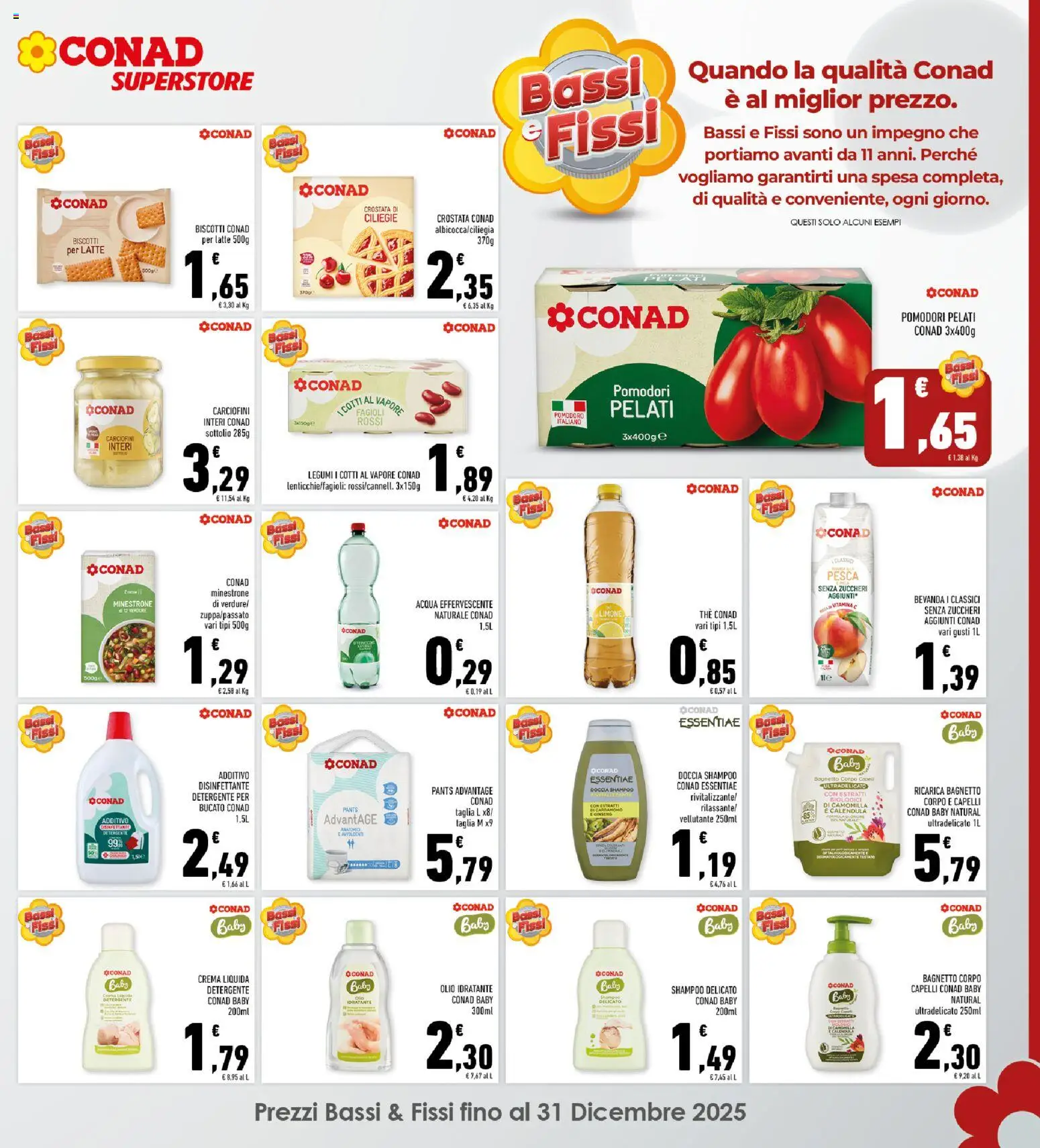 Volantino Conad del 06.11.2025 | Pagina: 23 | Prodotti: Shampoo, Latte, Bagnetto, Doccia