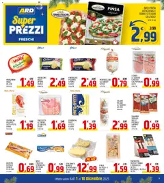 Anteprima del volantino Volantino ARD Discount	 valido a partire dal 01.12.2025 | Pagina: 9 | Prodotti: Provolone, Formaggio, Wurstel, Tonno
