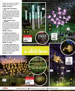 Náhled letáku Velký Košík katalog březen 2026 od 01.03.2026 | Strana: 37 | Produkty: Zápich, Kabel, Dekorace, LED světlo