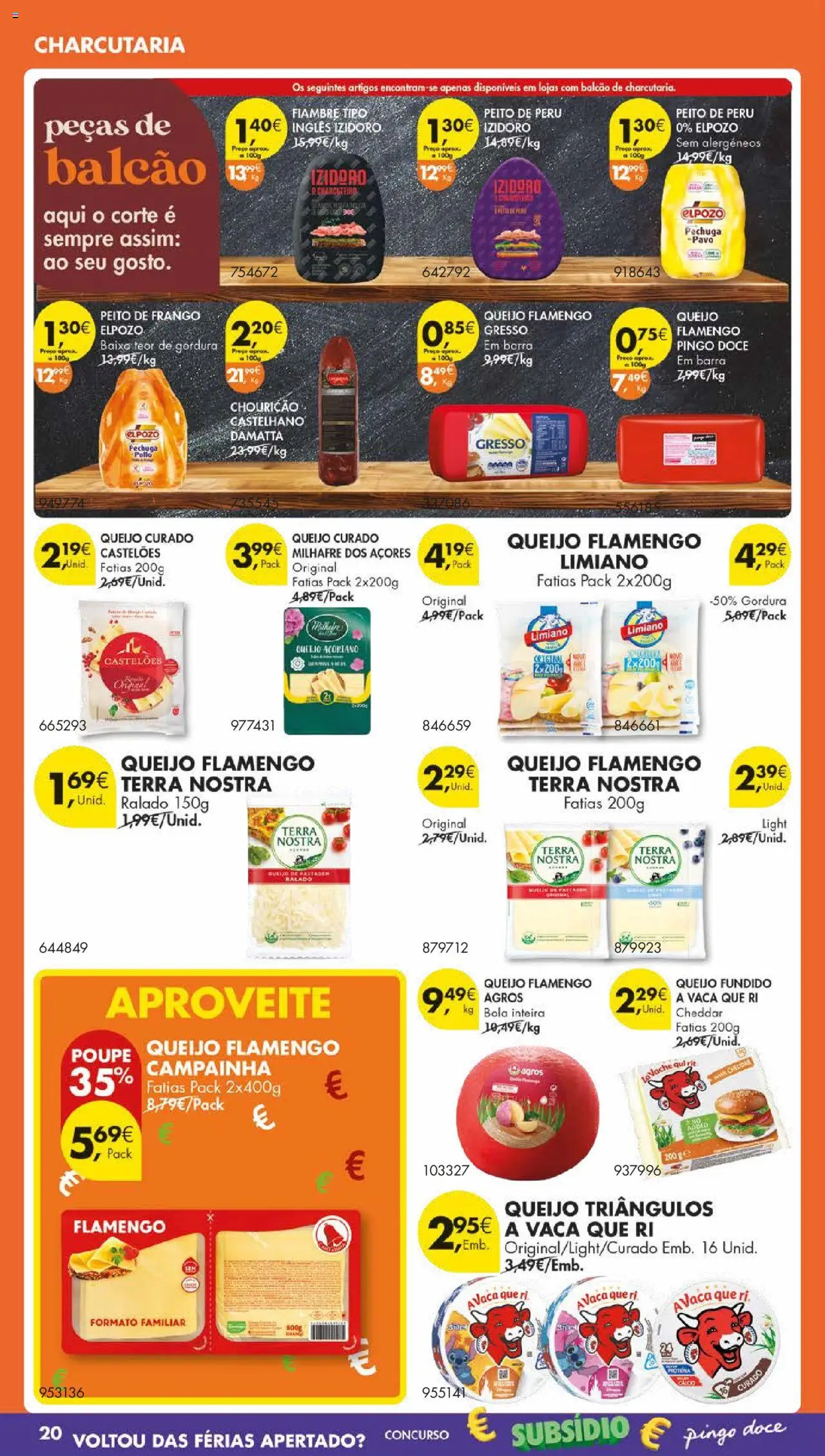 Pingo Doce folheto │ válido de 07.10.2025 | Página: 26 | Produtos: Peito de peru, Frango, Peru, Queijo