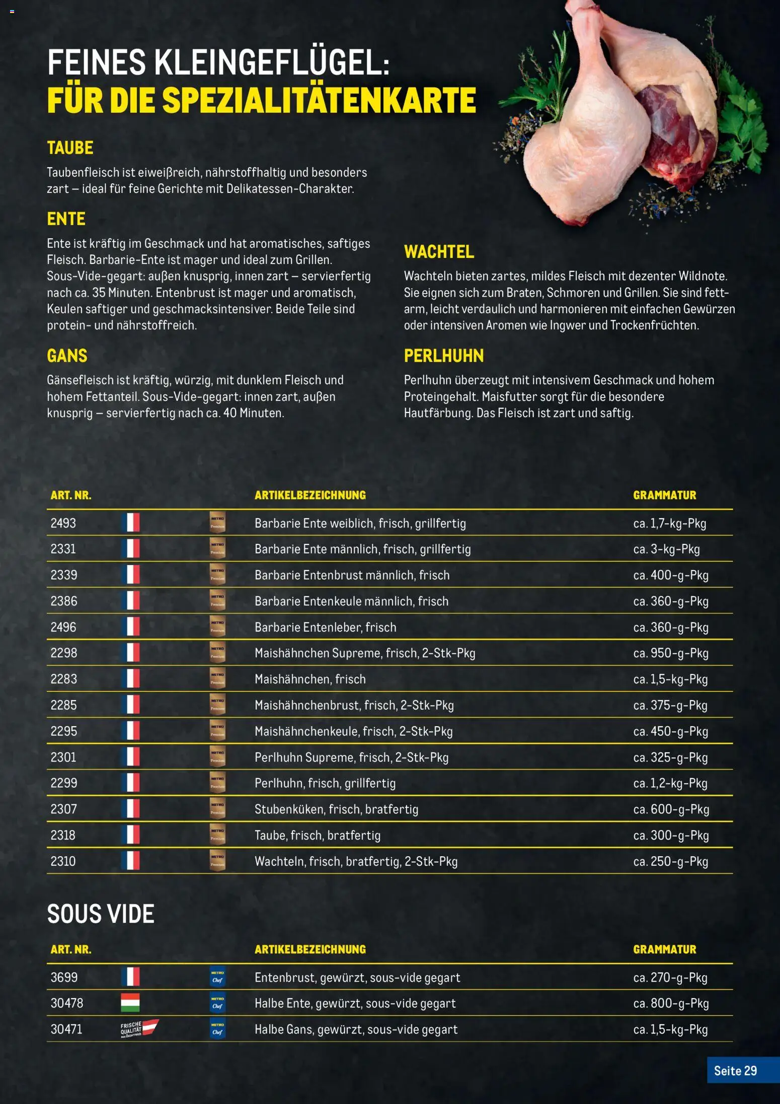 Metro Fleischkatalog gültig ab 20.02.2026 | Seite: 29