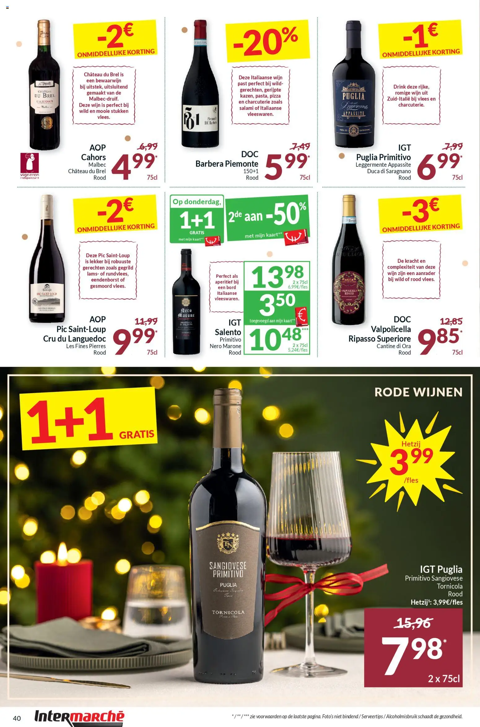 {H1} | Pagina: 40 | Producten: Pizza, Fles, Wijn, Kaart