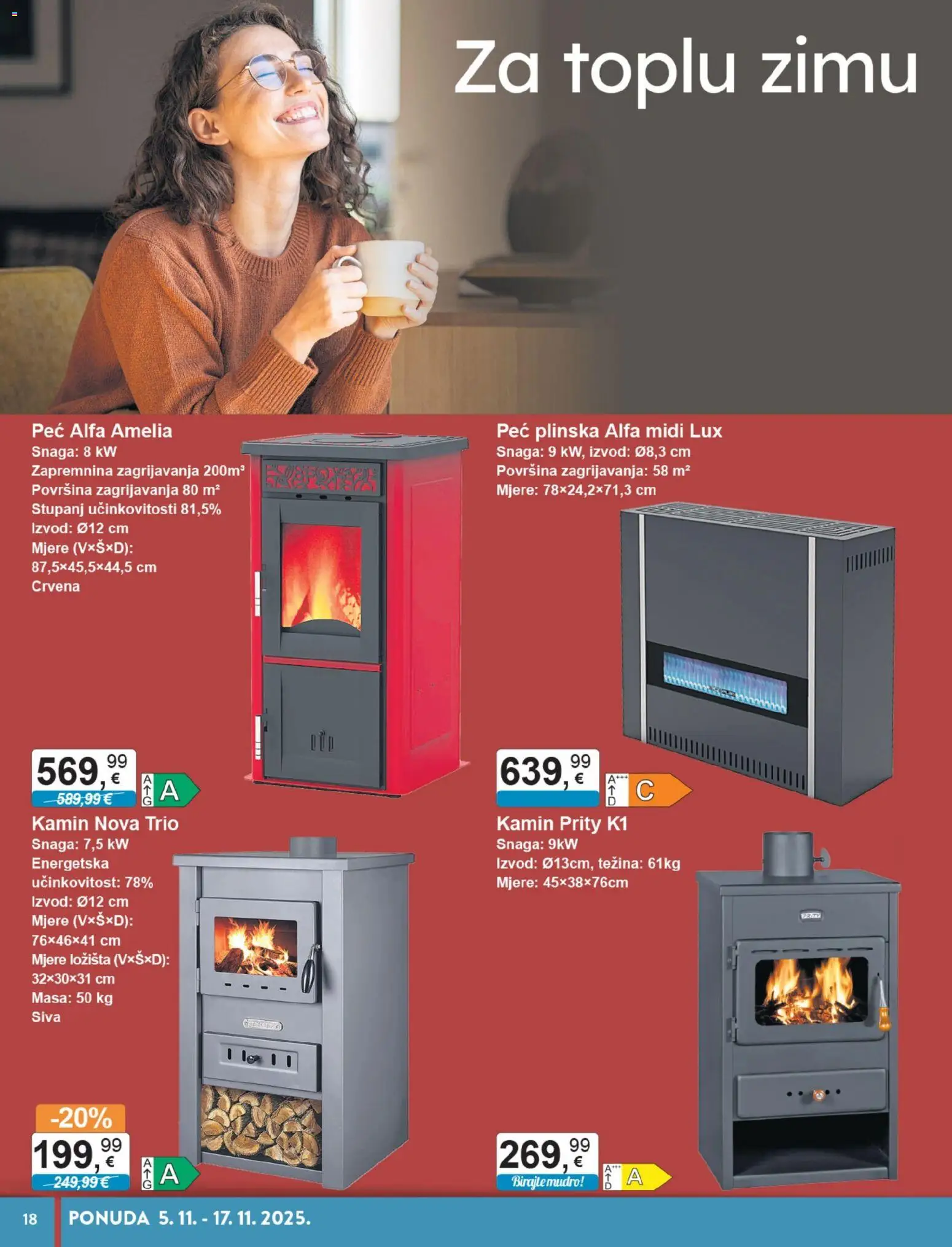 KTC katalog | vrijedi od 05.11.2025 | Stranica: 18 | Proizvodi: Kamin