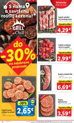 Lidl katalog | vrijedi od 25.08.2025 | Stranica: 50