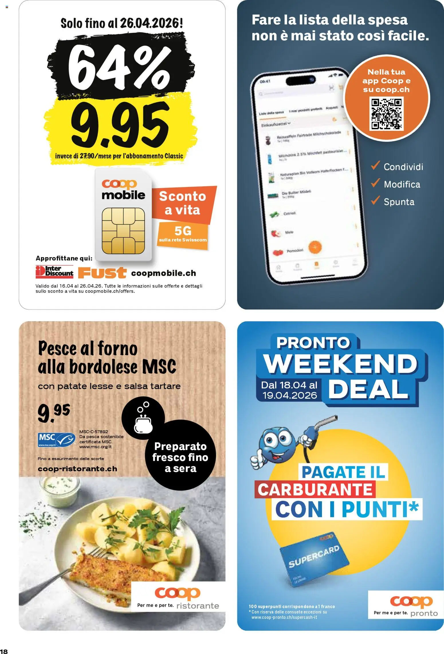 Coop aktionen IT – gültig ab 16.04.2026 | Seite: 18