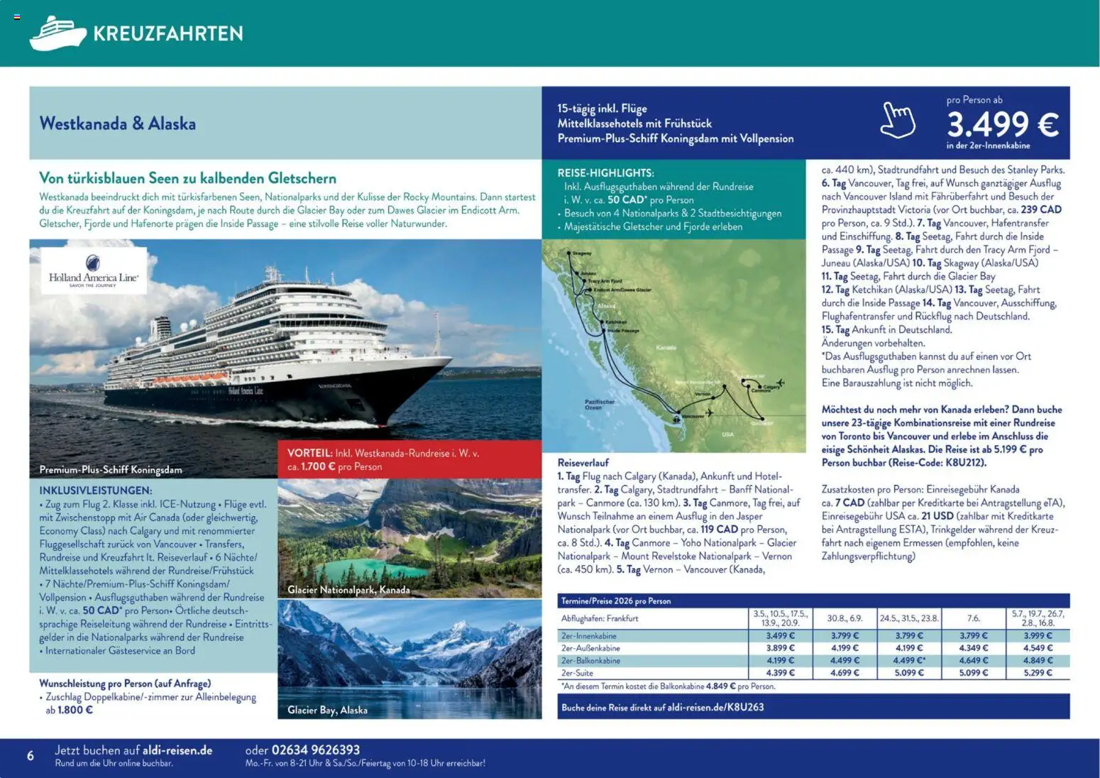 Aldi Reisen Unsere Traumreisen – gültig ab 01.01.2026 | Seite: 6