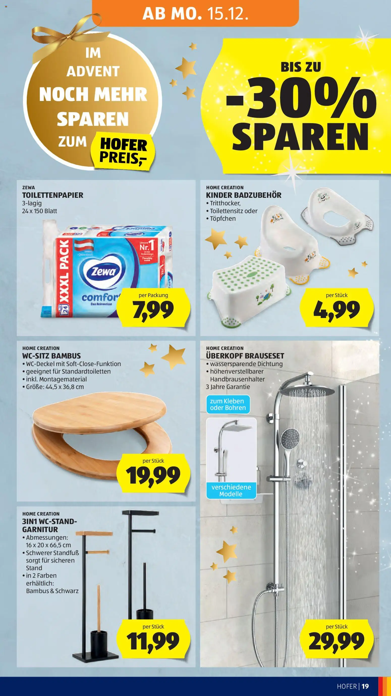 Hofer AT akciós ujság - amely érvényes a következő dátumtól: 12.12.2025 | Oldal: 31