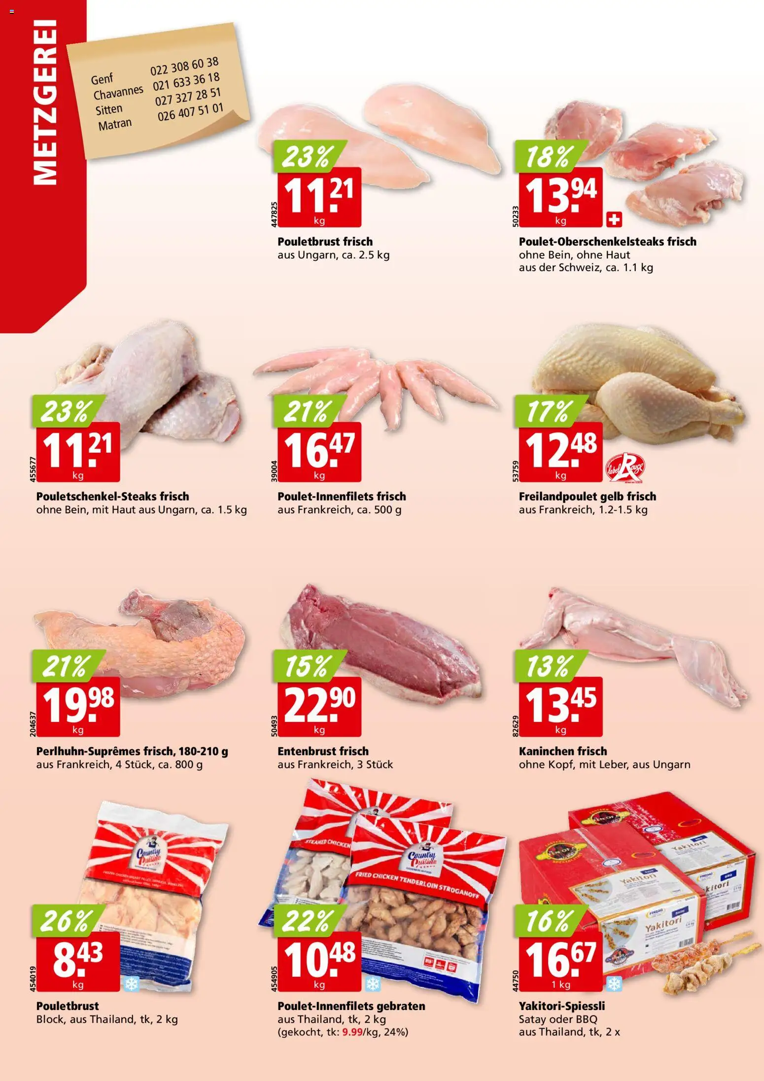 Aligro Aktionen – gültig ab 12.01.2026 | Seite: 6 | Produkte: Pouletbrust