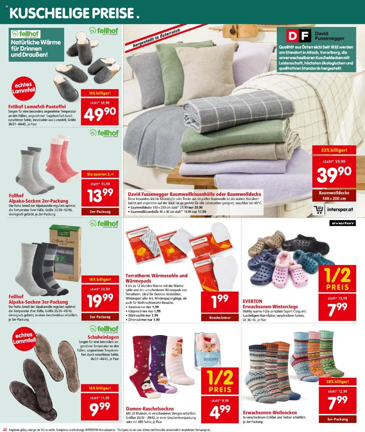 Interspar Flugblatt gültig ab 23.10.2025 | Seite: 22 | Produkte: Decke