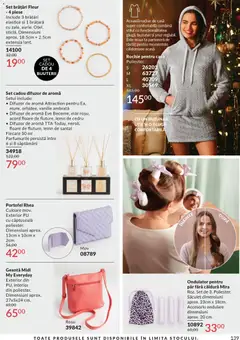 Ofertele Avon valabile de la 01.03.2026 | Pagină: 141 | Produse: Portofel, Rochie, Brățară, Ondulator