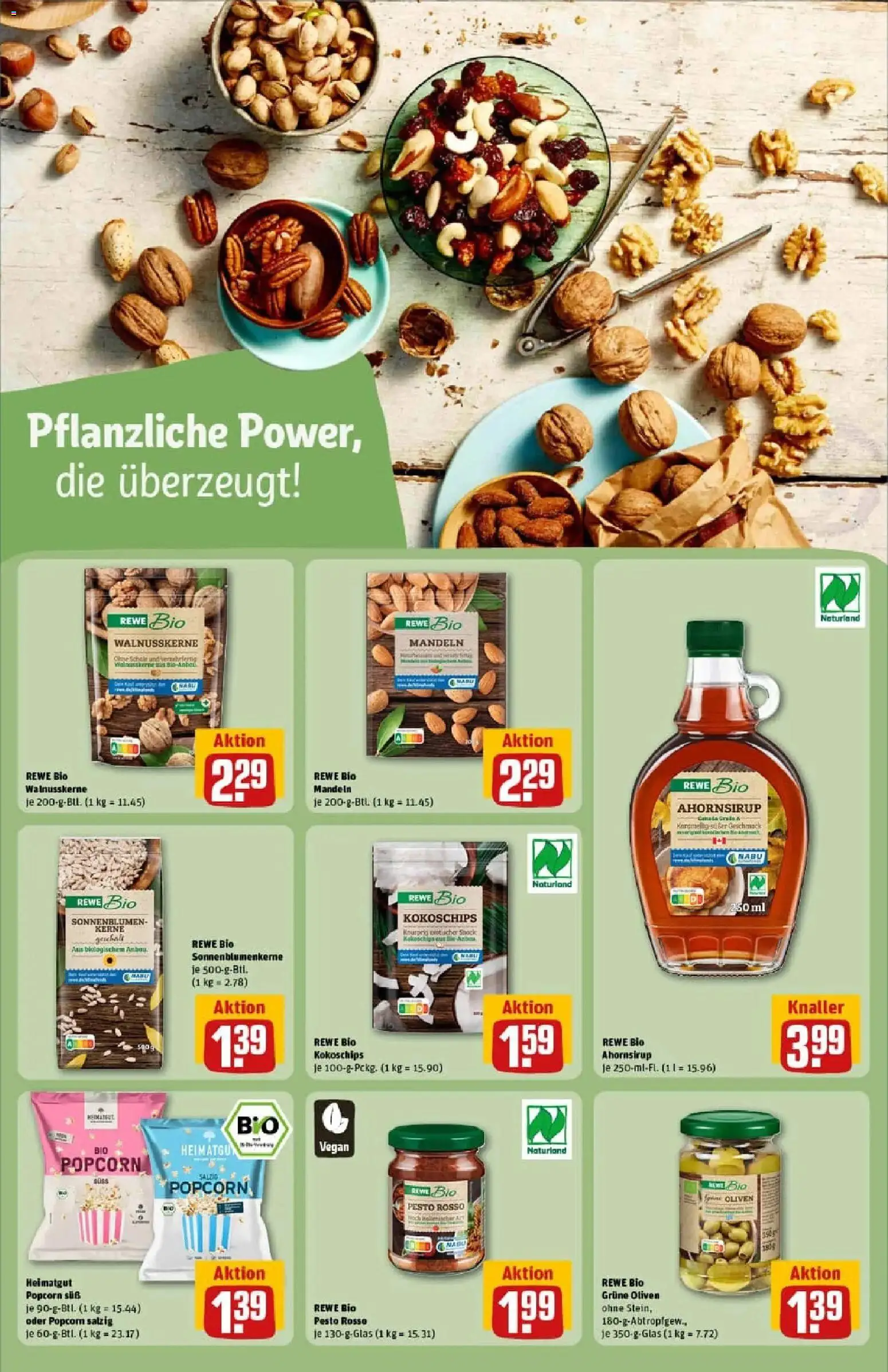 Rewe prospekt Hanau / Klein-Auheim	 – gültig ab 11.01.2026 | Seite: 22 | Produkte: Mandeln