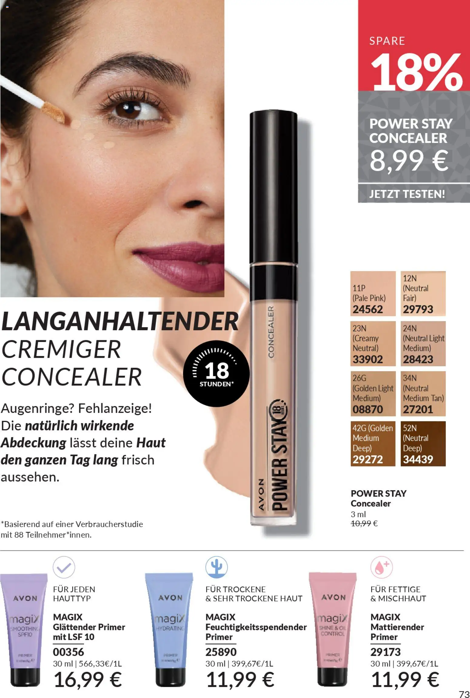 Avon - Black Friday – gültig ab 01.11.2025 | Seite: 75 | Produkte: Concealer, Primer