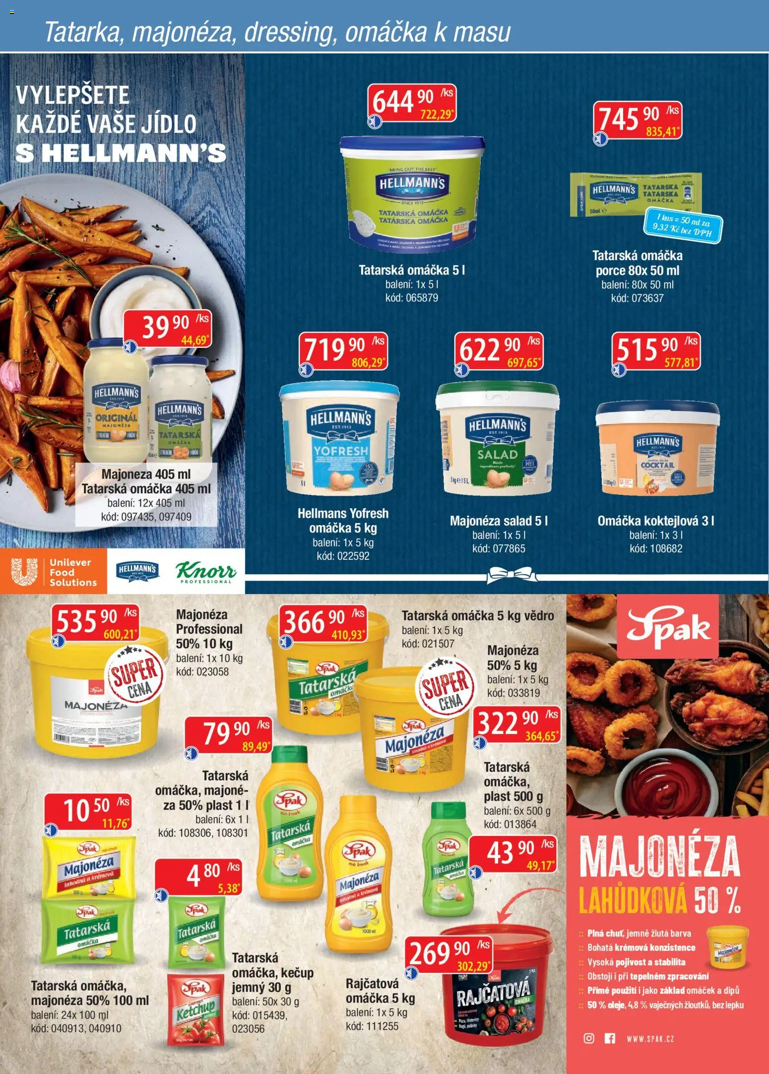 Astur & Qanto leták - Velkoobchod fresh 04/2026 od 01.04.2026 | Strana: 26 | Produkty: Kečup, Hellmann's, Majonéza Hellmann's, Majonéza