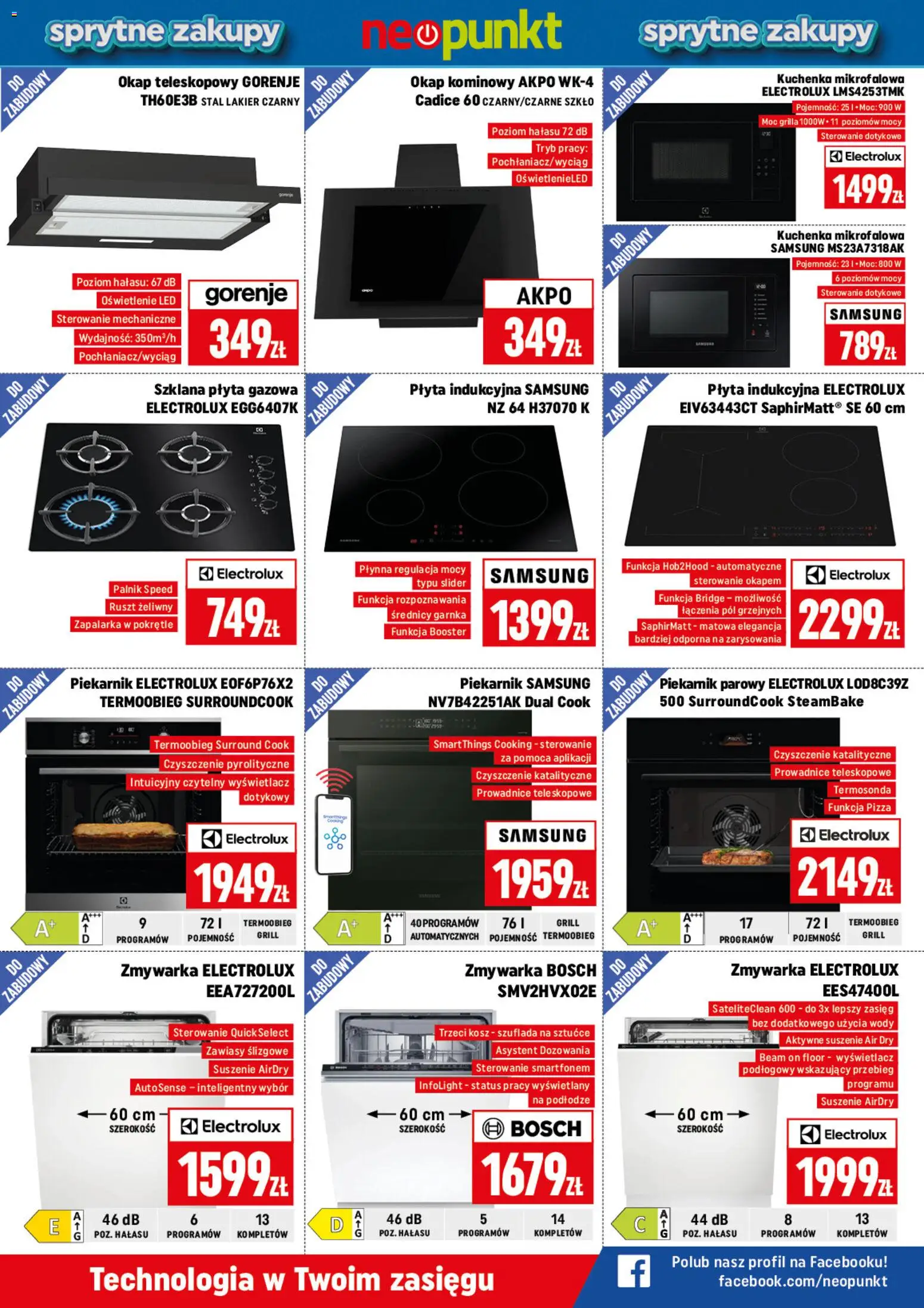 Neopunkt gazetka od 02.03.2026 | Strona: 2 | Produkty: Płyta indukcyjna, Zmywarka, Ruszt, Pizza