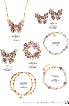 Pogląd oferty "Apart promocje" - ważna od 04.11.2025 | Strona: 253 | Produkty: Naszyjnik, Bransoletka