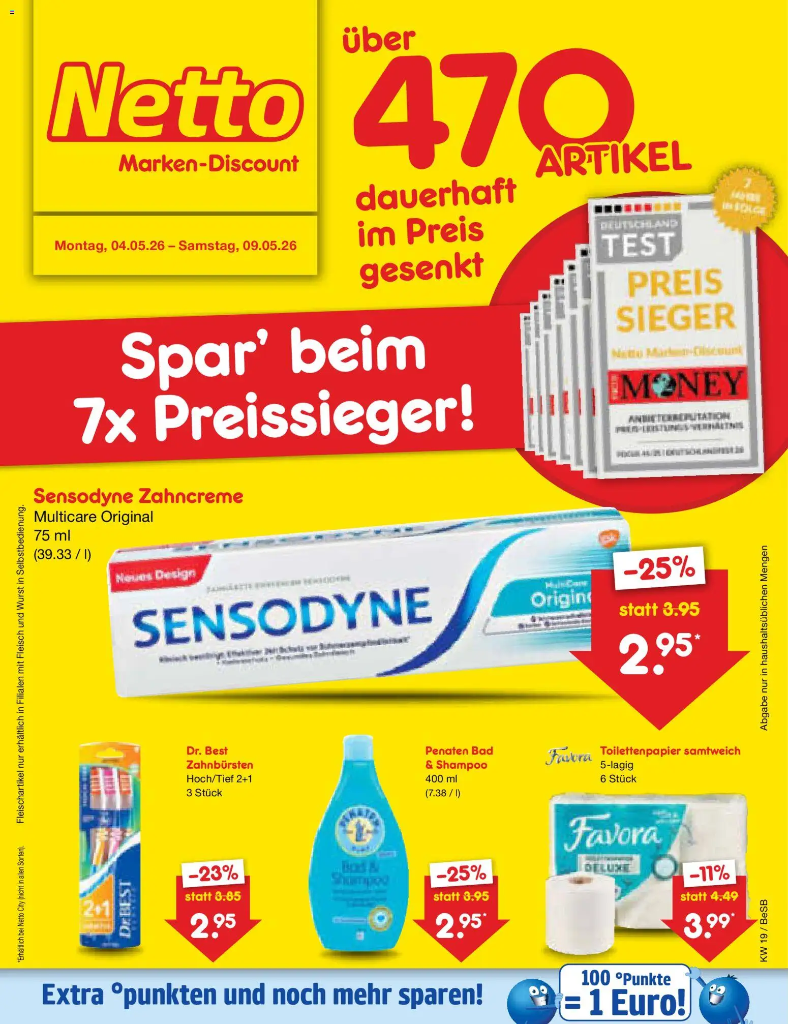 Netto Marken-Discount Prospekt 	 – gültig ab 04.05.2026 | Seite: 36 | Produkte: Bad, Shampoo, Wurst, Fleisch